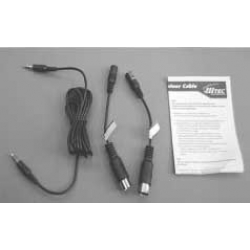 Hitec One Way Trainer Cord With Earphone Jack (for 6cell radio to 6cell radio)
